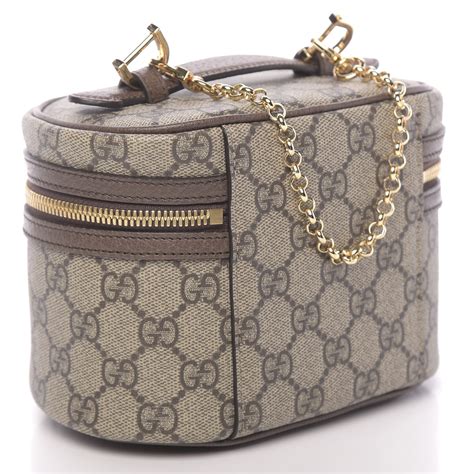 gucci ophidia gg supreme cosmetics case|Gucci ophidia vanity case.